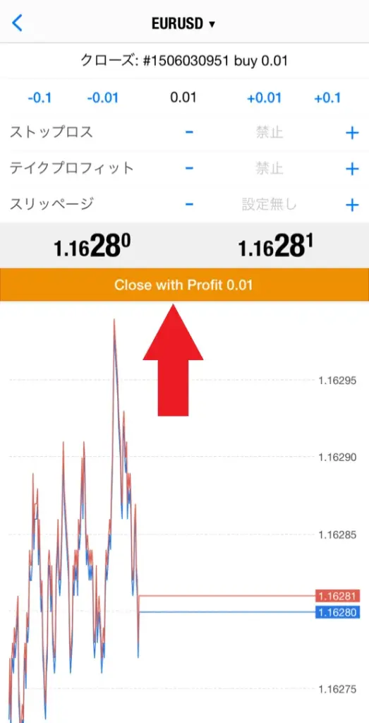 スマホ版MT4の基本操作10