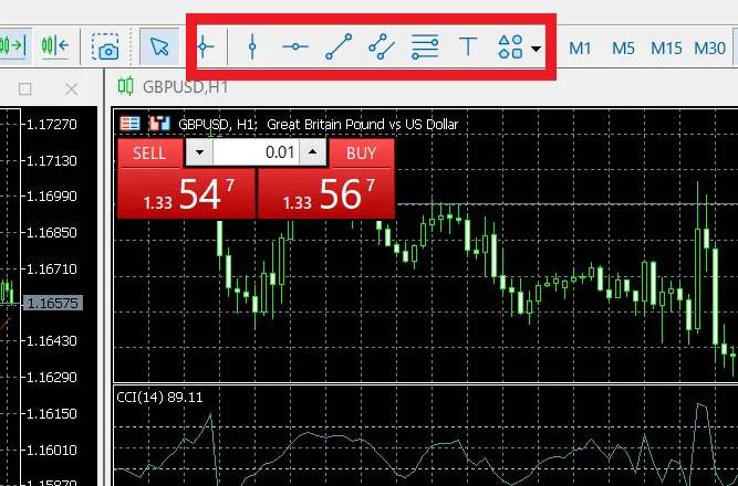 チャートの設定とカスタマイズ5