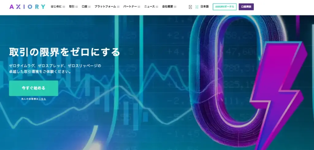 AXIORYは海外FXで信託保全を採用している業者