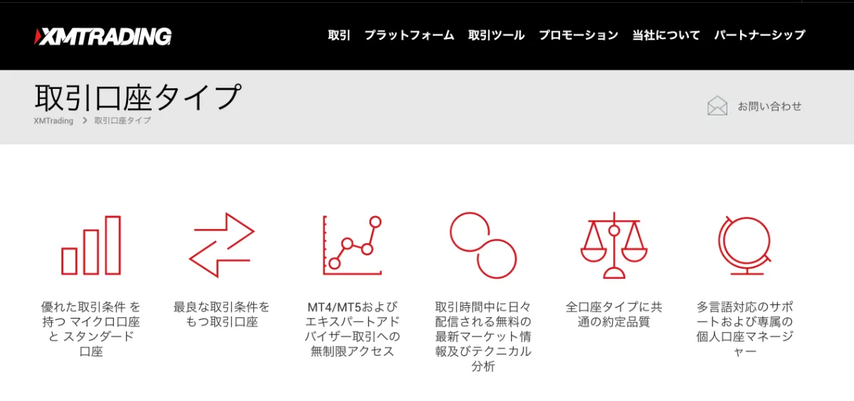 XMでおすすめの口座タイプとは?