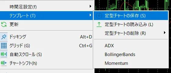 チャート・インジケーター設定14