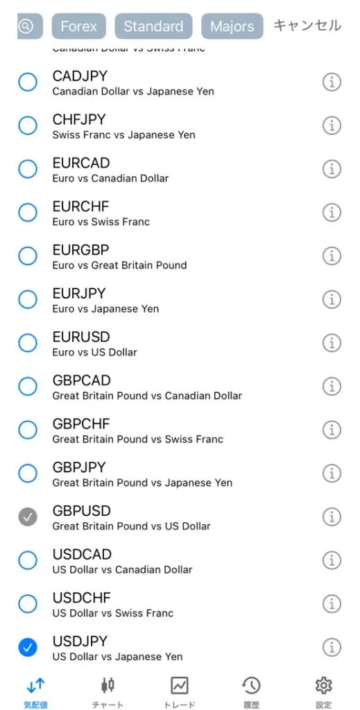 チャート・インジケーター設定3