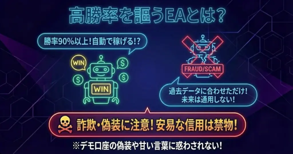 高勝率を謳うEA